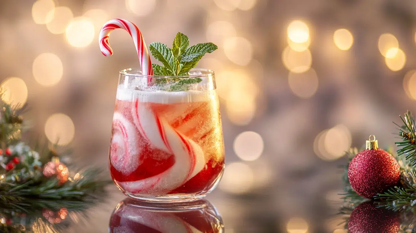 candy cane spritzer