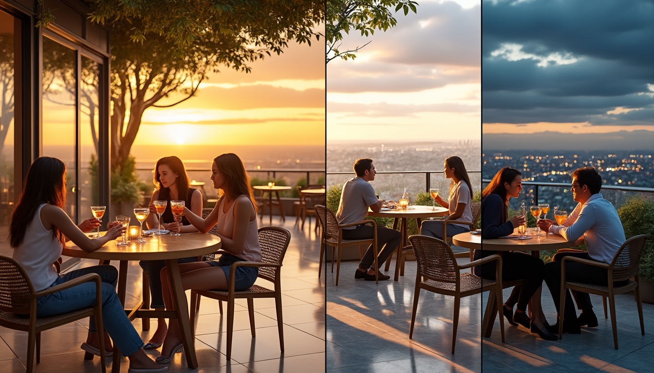 Les meilleures destinations pour une soirée cocktail en terrasse parfaite