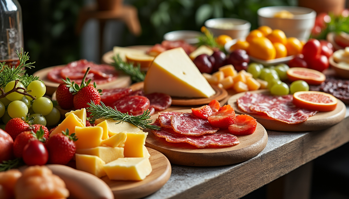 Les tendances actuelles pour un buffet froid pour invités moderne