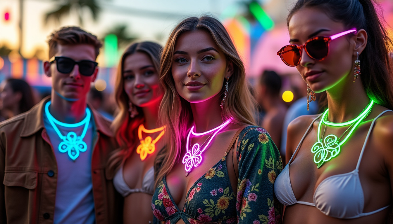 découvrez les tendances incontournables des colliers lumineux pour vos soirées cette année. inspirez-vous des styles phares pour briller lors de chaque événement nocturne !