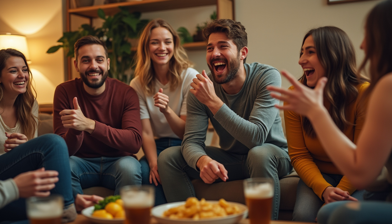 partagez des moments uniques entre amis grâce à des soirées animées de mimes improvisés. amusement garanti, rires et souvenirs inoubliables au rendez-vous !