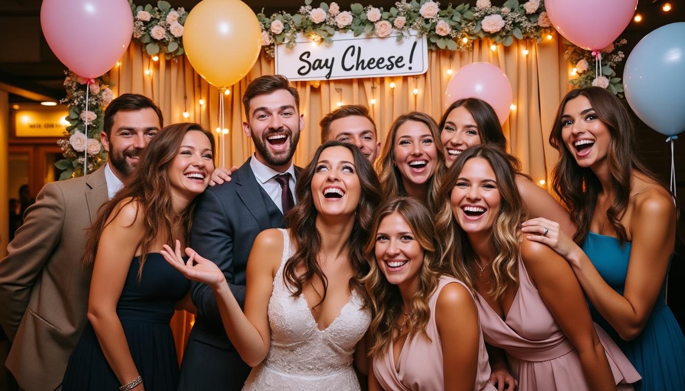découvrez comment un photobooth fun apporte une touche ludique à vos événements spéciaux, divertit vos invités et crée des souvenirs inoubliables en photos personnalisées.