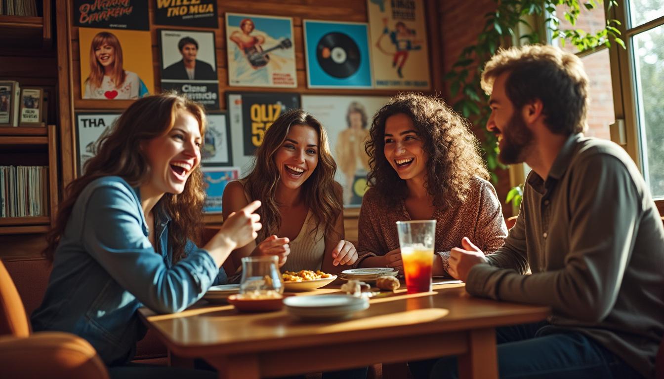 Pourquoi le quiz musical rétro années est devenu si populaire dans les soirées