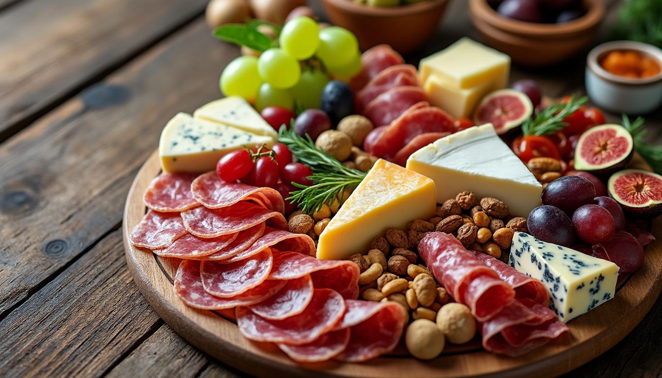découvrez nos meilleures recettes pour réussir une planche charcuterie à partager, idéale pour vos apéritifs et moments conviviaux en famille ou entre amis.