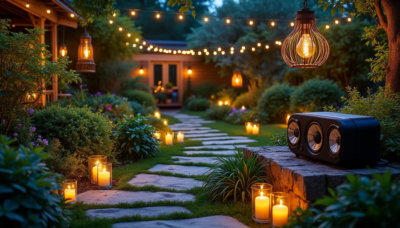 découvrez comment installer facilement et efficacement une sonorisation festive pour votre jardin afin d'animer vos événements en plein air avec un son de qualité.