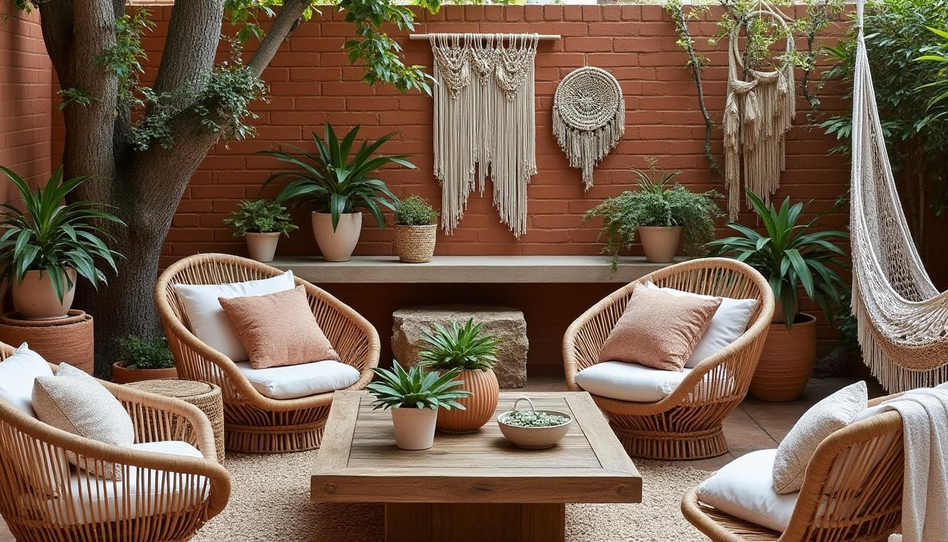 découvrez des astuces pratiques pour intégrer facilement une décoration bohème dans votre espace extérieur et créer une ambiance chaleureuse et authentique en plein air.