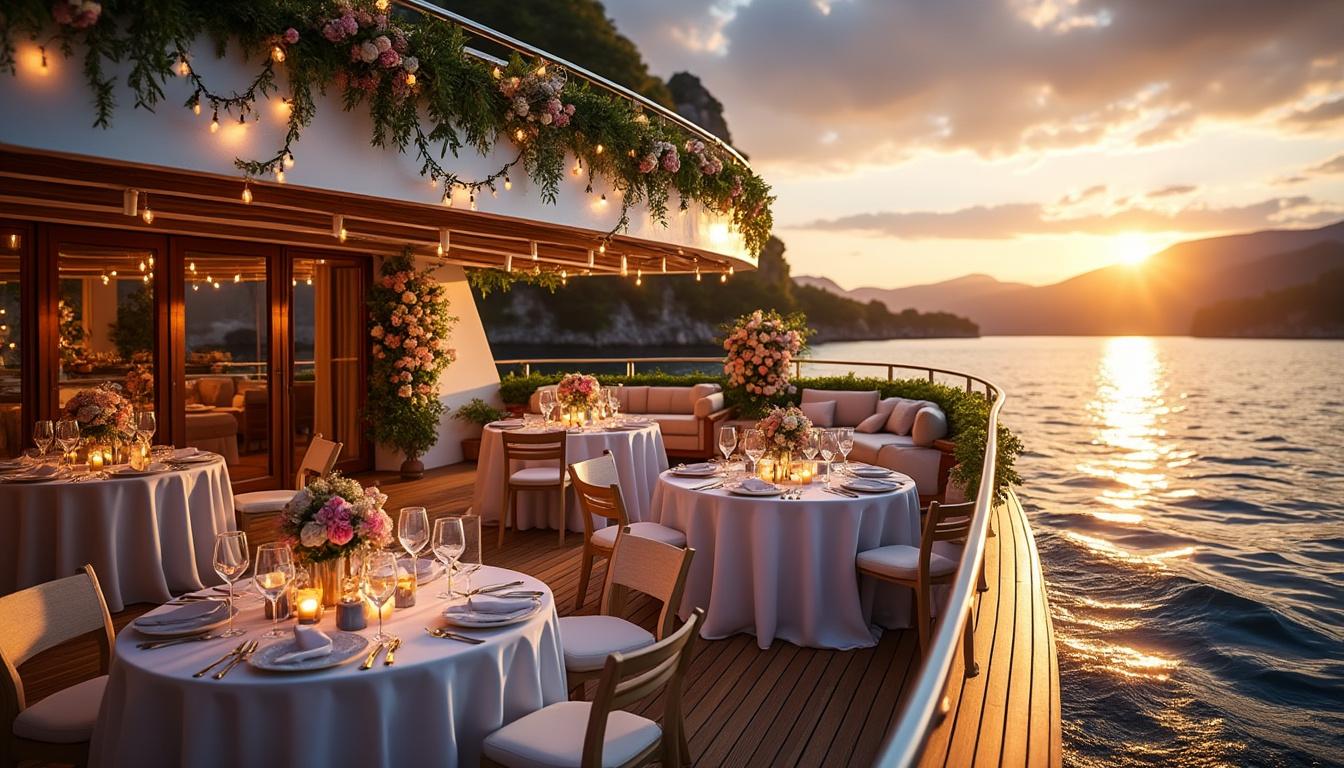 Comment réussir la décoration de votre fête dans une péniche pour un effet WOW