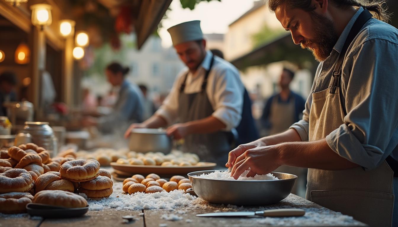 Exploration des traditions autour du Sucre à Lyon en France