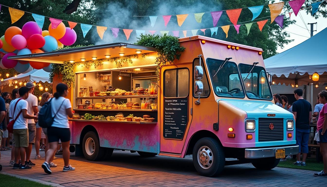 découvrez les meilleurs types de food trucks pour vos invités et leurs spécialités culinaires uniques, parfaits pour rendre votre événement inoubliable.