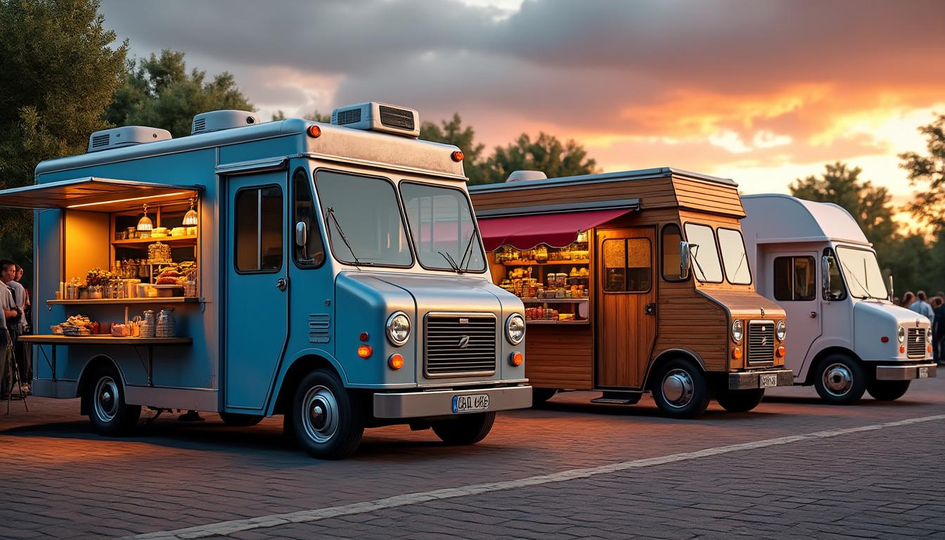 Les meilleurs types de food truck pour invités et leurs spécialités