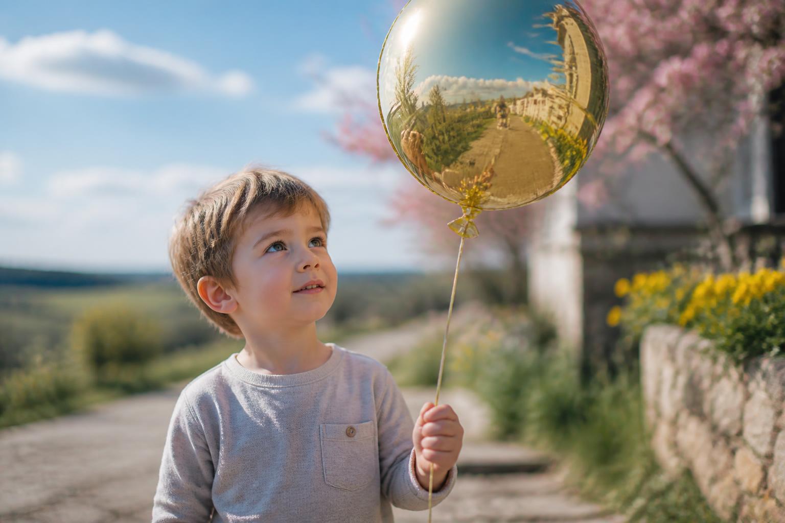 Ballon gonflé à l’hélium : une touche légère pour des photos inoubliables