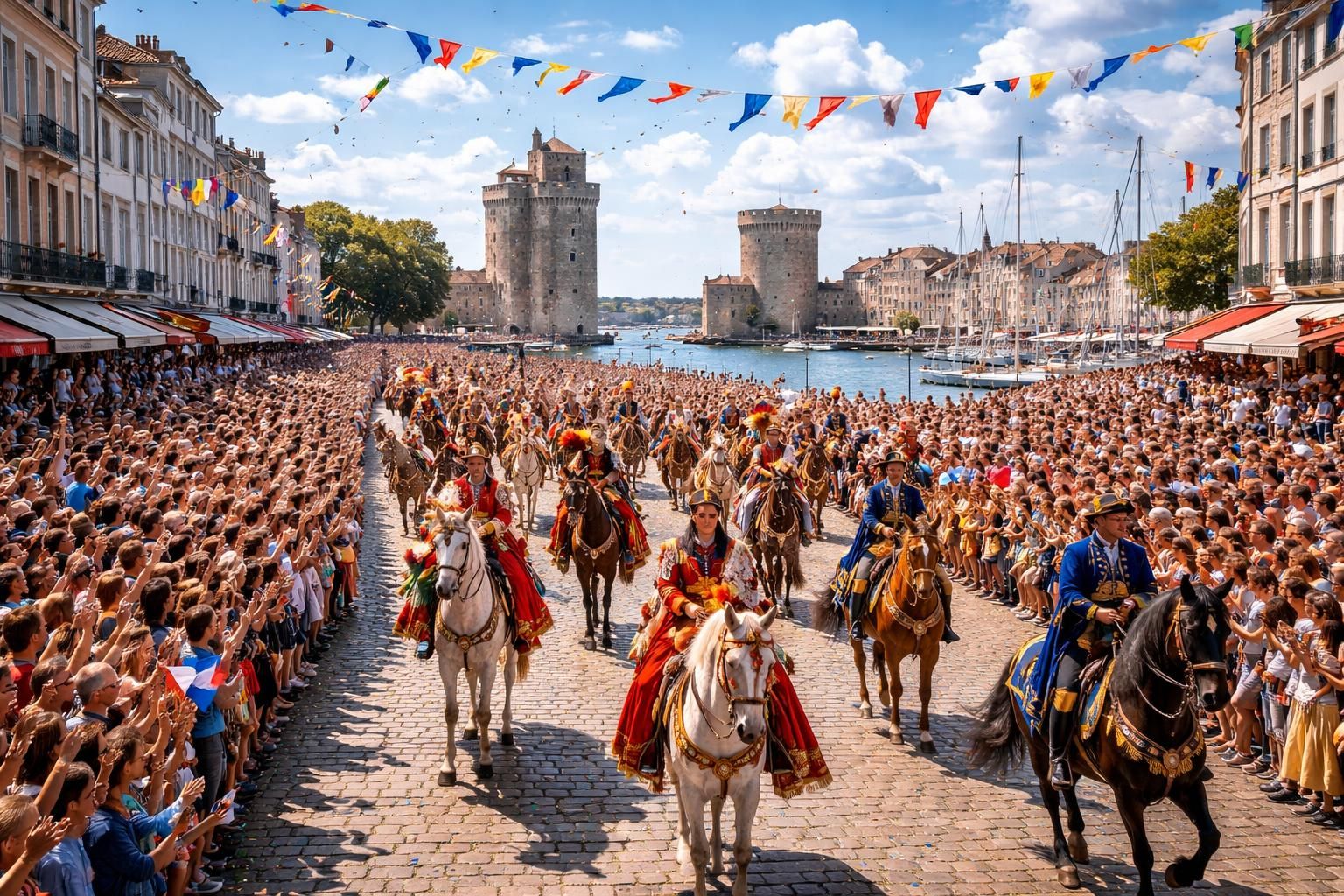 La cavalcade de La Rochelle : un événement incontournable à ne pas manquer