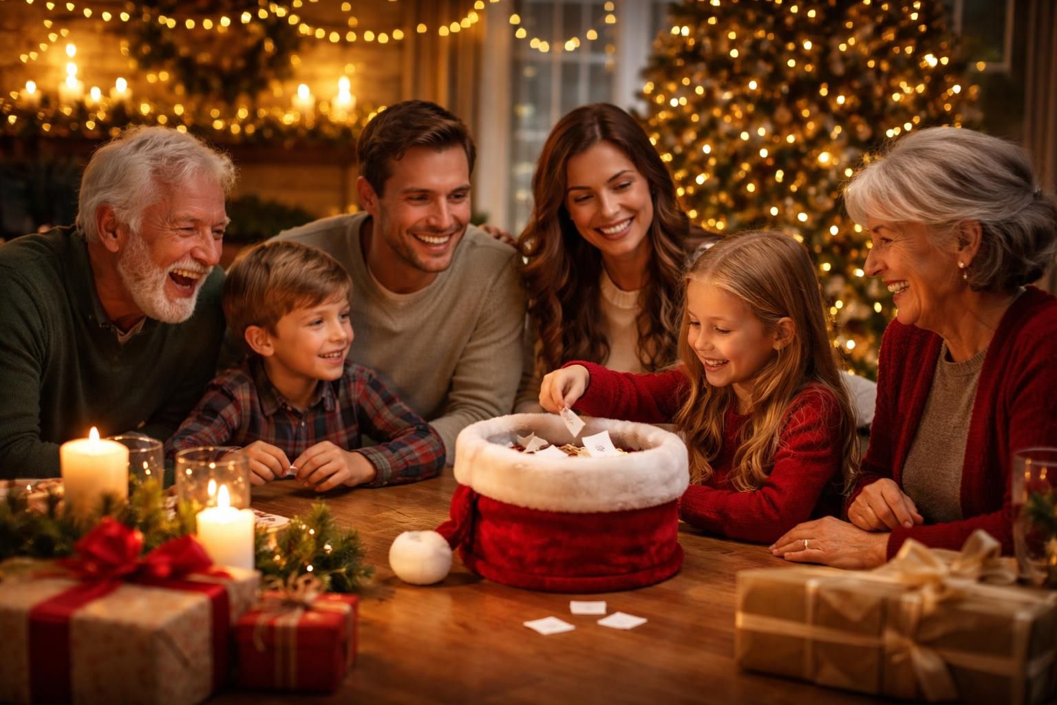 Le tirage au sort du Père Noël secret : une tradition qui rassemble les familles