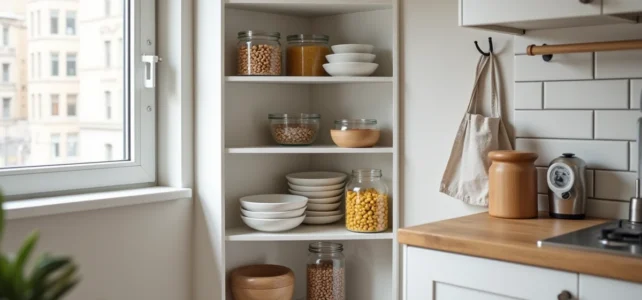 Optimiser l’espace avec un meuble d’angle : astuces pour une petite cuisine bien rangée Optimiser l’espace avec un meuble d’angle : astuces pour une petite cuisine bien rangée