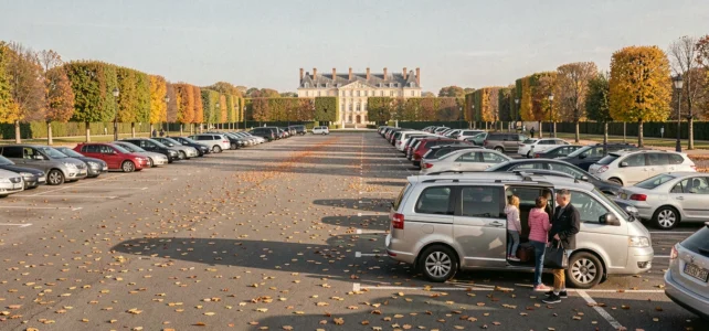 Où trouver un parking gratuit lors de votre visite du château de Versailles ?